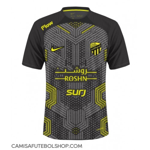 Camisa de time de futebol Al-Ittihad Replicas 3º Equipamento 2024-25 Manga Curta